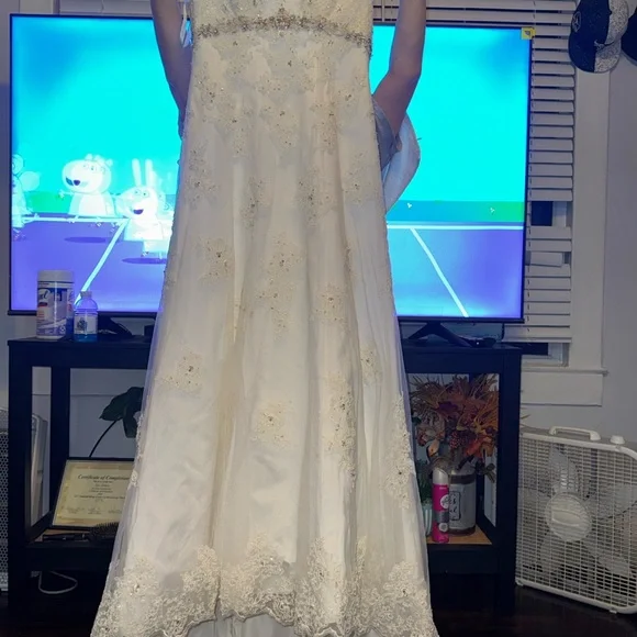 white ivory dress Velvet Long Sleeve Maxi Dress in Ivory - 2